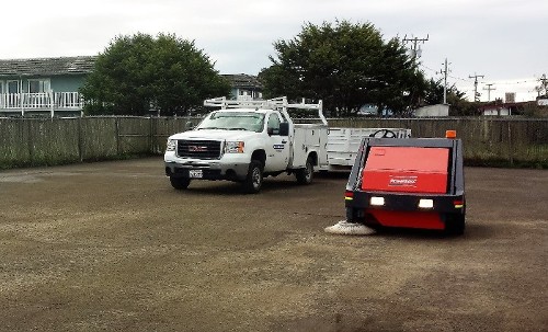 Clean Up of Dirt Lot
