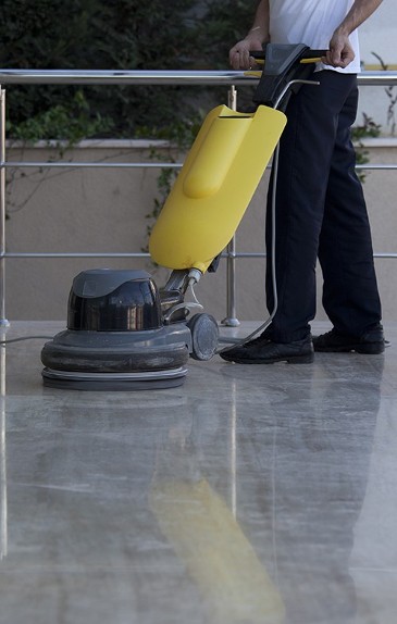 Cleaning Man